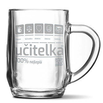 Půllitr Učitelka: 0,5