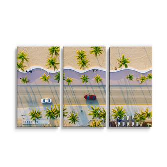 Obraz - 3-dílný Pobřeží: 120x80 cm