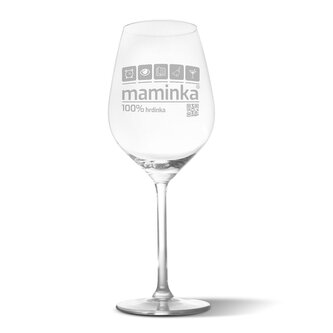 Sklenička na víno Maminka: 49 cl