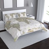 Povlečení Mapa světa: 140x220 / 90x70