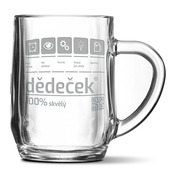 Půllitr Dědeček: 0,5