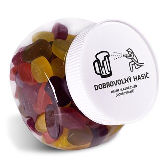 Gumové bonbóny Dobrovolný hasič: 1 litr