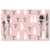 Prostírání Lama a kaktusy: 40x30cm