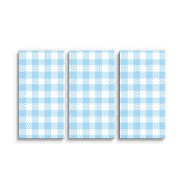 Obraz - 3-dílný Čtvercový vzor: 120x80 cm