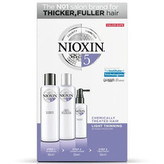 Nioxin Dárková sada pro chemicky ošetřené vypadávající vlasy System 5 unisex