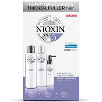 Nioxin Dárková sada pro chemicky ošetřené vypadávající vlasy System 5 unisex
