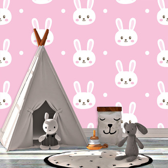Tapeta Králíčci: 336x220 cm