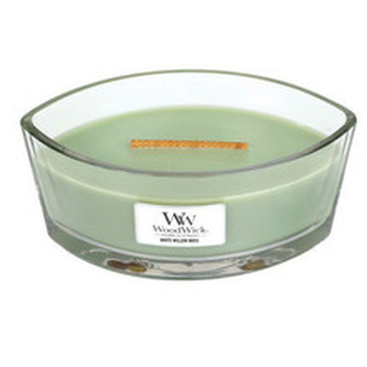 WoodWick Vonná svíčka loď White Willow Moss 453 g unisex