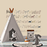 Tapeta Psí plemena: 336x220 cm