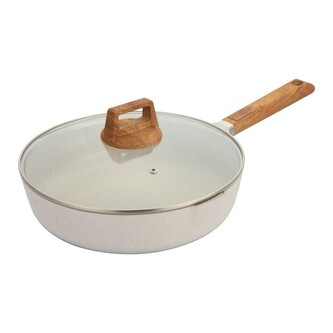 Pánev hluboká s nepřilnavým povrchem a poklicí 28 cm Naturally Pánev hluboká s nepřilnavým povrchem a poklicí 28 cm Naturally