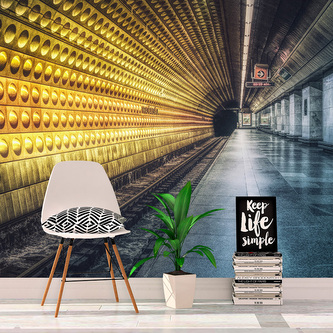 Tapeta Pražské metro: 208x125 cm