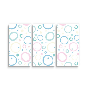 Obraz - 3-dílný Bublifuk: 120x80 cm