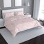 Povlečení Bílé a růžové květy: 140x200 / 90x70