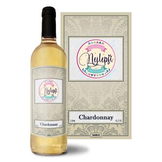 Bílé víno Všechno nejlepší k narozeninám: 0,75 l 