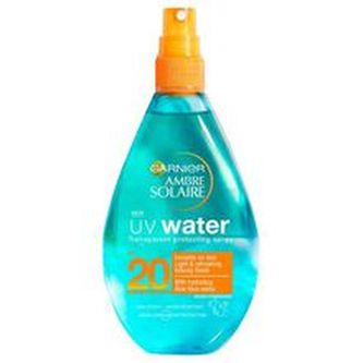 Garnier Sluneční ochrana čirá voda SPF 20 (UV Water Clear Sun Cream Spray SPF 20) 150 ml unisex