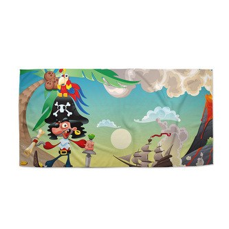 Ručník Pirát: 70x140 cm Ručník Pirát: 70x140 cm