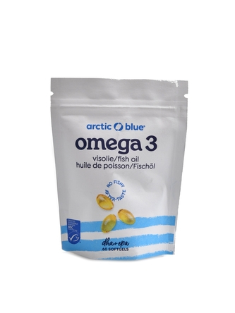 Arctic Blue - Omega 3 60 kapslí (280mg DHA & 120mg EPA)