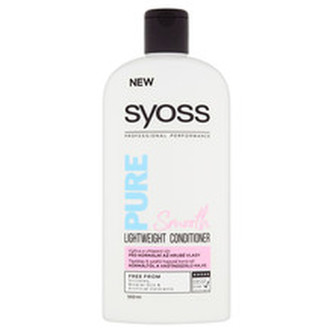 Syoss Jemný balzám pro normální až hrubé vlasy Pure Smooth (Lightweight Conditioner) 500 ml woman