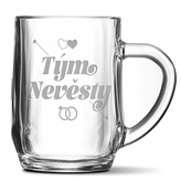 Půllitr Tým nevěsty: 0,5