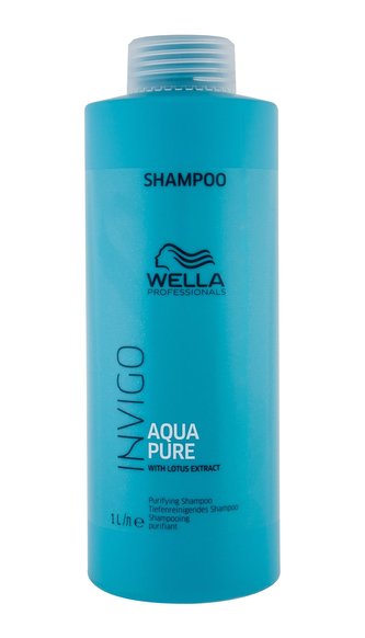 Wella Professionals Čisticí šampon Invigo Aqua Pure (Puryfying Shampoo) Čisticí šampon Invigo Aqua Pure (Puryfying Shampoo) - Objem 1000 ml woman