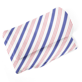 Deka Modročervené pruhy: 190x140 cm