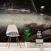 Tapeta Veterán Plymouth: 336x220 cm