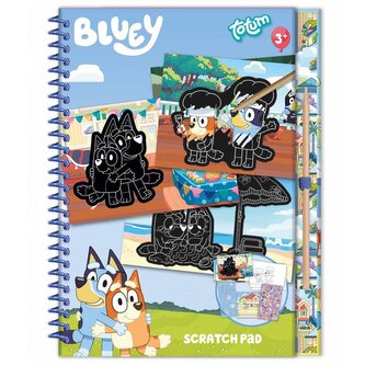Bluey škrabací obrázky