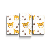 Obraz - 3-dílný Tygřík: 75x50 cm