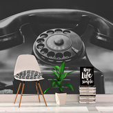 Tapeta Starý telefon: 208x125 cm