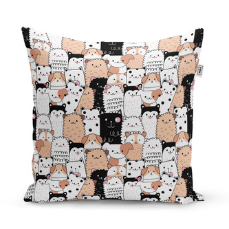 Polštář Roztomilá zvířátka: 60x60 cm