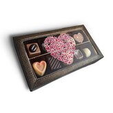 Pralinky Mé srdce bije jen pro Tebe: 10 ks pralinek