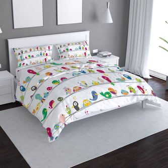 Povlečení Ptáčci: 140x200 / 90x70 Povlečení Ptáčci: 140x200 / 90x70