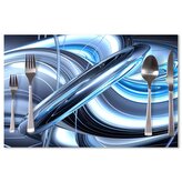 Prostírání Modrá abstrakce: 40x30cm