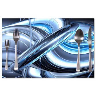 Prostírání Modrá abstrakce: 40x30cm