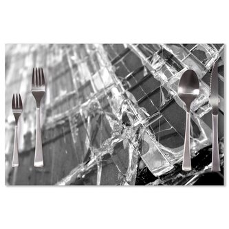 Prostírání Rozbité sklo: 40x30cm