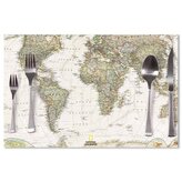 Prostírání Mapa světa: 40x30cm