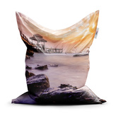 Sedací vak Mlha nad mořem: 150x100 cm