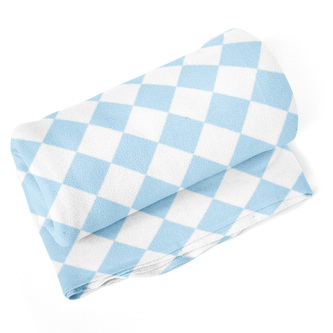 Deka Bílomodré kosočtverce: 190x140 cm