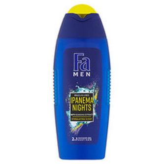 Fa Sprchový gel s guaranou 2v1 pro muže Ipanema Nights (Body & Hair Shower Gel) 400 ml man