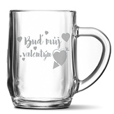 Půllitr Buď můj Valentýn: 0,5
