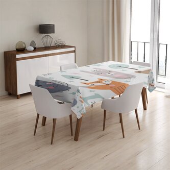 Ubrus Animovaná lesní zvířátka: 145x240 cm Ubrus Animovaná lesní zvířátka: 145x240 cm