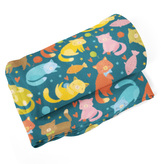 Deka Kočky s rybkami: 190x140 cm