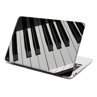 Samolepka na notebook Klávesy piana: 38x26 cm