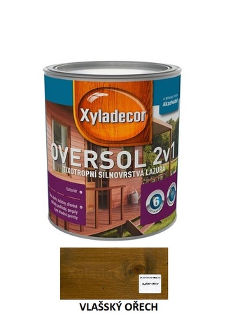 Xyladecor Oversol 2v1 0,75l Vlašský ořech