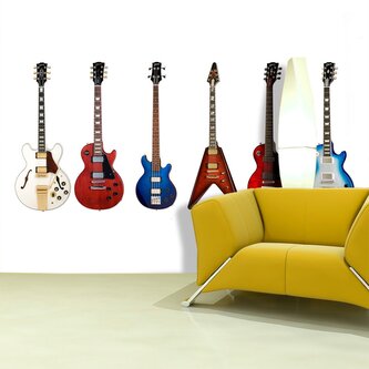 Tapeta Kytary 2: 336x220 cm