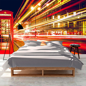 Tapeta Noční Londýn: 336x220 cm