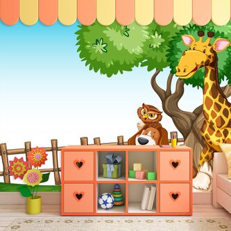 Tapeta Zvířátka 2: 125x75 cm