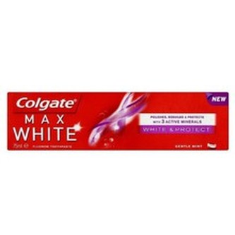 Colgate Bělicí zubní pasta Max White And Protect 75 ml unisex
