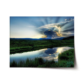 Plakát Mrak nad řekou: 120x80 cm