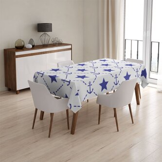 Ubrus Hvězdy a kotvy: 90x90 cm